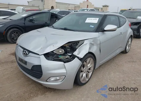 2012 Hyundai Veloster Base W/Gray из США, поврежденный, VIN KMHTC6AD3CU055091